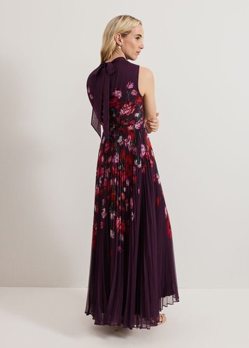 Phase Eight Dahlia Floral Dress Multicolor Canada | EOQWBX-804